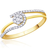 Karatcraft Yannie Gold Diamond 18 K Ring