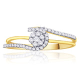 Karatcraft Yannie Gold Diamond 18 K Ring