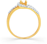 Karatcraft Paltini Gold Diamond 18 K Ring