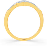 Karatcraft Civita Gold Diamond 18 K Ring