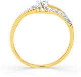 Karatcraft Merro Gold Diamond 18 K Ring