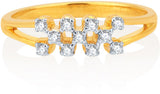Karatcraft Eleveni Gold Diamond 18 K Ring