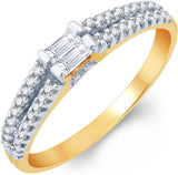 Karatcraft Rikka Gold Diamond 18 K Ring