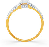 Karatcraft Rikka Gold Diamond 18 K Ring