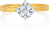 Karatcraft Tilany Gold Diamond 18 K Ring