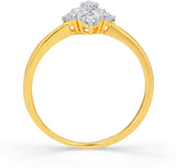 Karatcraft Tilany Gold Diamond 18 K Ring