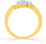 Karatcraft Om Diamond Gold Diamond 18 K Ring