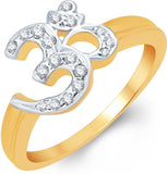 Karatcraft Om Diamond Gold Diamond 18 K Ring