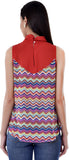Colors Couture Casual Sleeveless Printed Women's Top