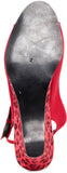 TEN Suade Red Women Wedges