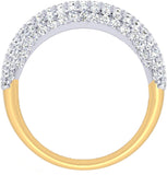 Reet Hot Selling Yellow Gold Diamond 18 K Ring