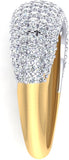 Reet Hot Selling Yellow Gold Diamond 18 K Ring