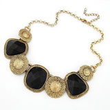 Zaicus Resin Geometric Choker Collar Alloy Necklace