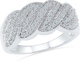 Radiant Bay Pretty Me White Gold Diamond 18 K Ring