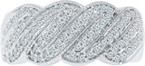 Radiant Bay Pretty Me White Gold Diamond 18 K Ring