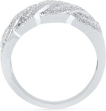Radiant Bay Pretty Me White Gold Diamond 18 K Ring