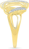 Radiant Bay Distinguishing Yellow Gold Diamond 14 K Ring