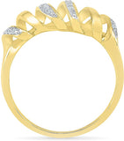 Radiant Bay Distinguishing Yellow Gold Diamond 14 K Ring
