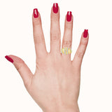 Radiant Bay Distinguishing Yellow Gold Diamond 14 K Ring