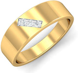 Kamakhya Jewels Gold Diamond Yellow Gold 18 K Ring