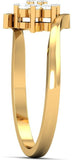 Kamakhya Jewels Gold Diamond Yellow Gold 18 K Ring