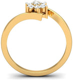 Kamakhya Jewels Gold Diamond Yellow Gold 18 K Ring