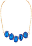 Voylla Cubic Zirconia Metal, Alloy Necklace