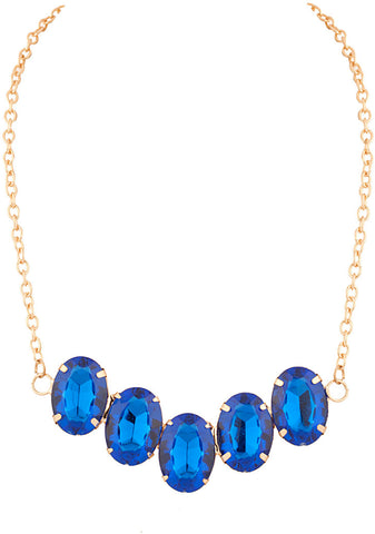 Voylla Cubic Zirconia Metal, Alloy Necklace