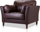 Durian Richmond Leatherette 1 Seater Sofa
