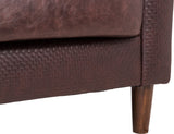 Durian Richmond Leatherette 1 Seater Sofa