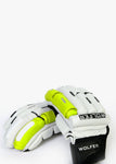 Wolfer Player Edition (Right Hand) Batting Gloves (XL, Green, White)