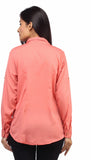 Entease Women's Solid Casual Shirt