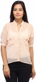 Entease Women's Solid Casual Shirt