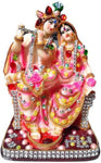 Agrasen International Radha Krishna Statue Showpiece  -  20 cm