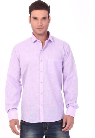 Baaamboos Men's Solid Formal Shirt