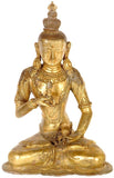 Exotic India Adi Buddha Vajrasattva Showpiece  -  27.94 cm