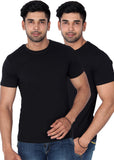 Nod'R Solid Men's Round Neck T-Shirt