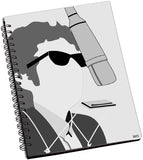 Shoperite Black And White Singer A5 Notebook Ring Bound