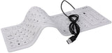 RoQ Slim Multimedia 105key Flexible Wired USB Flexible Keyboard