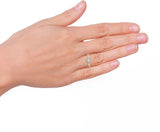 Radiant Bay Eternal Oath Yellow Gold Diamond 18 K Ring