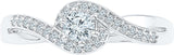 Radiant Bay A Class Higher White Gold Diamond 18 K Ring