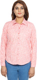 Mario Gotze Women's Printed Casual Orange Shirt