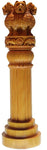 Unique Design Ashoka Pillar 6 Inch Showpiece  -  15 cm