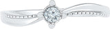 Radiant Bay Deluxe Solitaire White Gold Diamond 18 K Ring