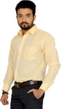 Indian Weller Men's Woven Formal Linen Shirt