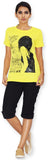 Riot Jeans Casual Short Sleeve Printed Women's Top