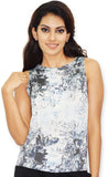 Riot Jeans Casual Sleeveless Floral Print Women's Top