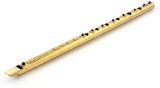 Ruchiworld Pure Gemstone Studded Handcrafted Flute Showpiece  -  6 cm