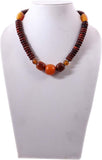 Indian Charm Multicolor Chemical Beads Glass Necklace