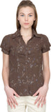 Species Women's Floral Print Casual Shirt